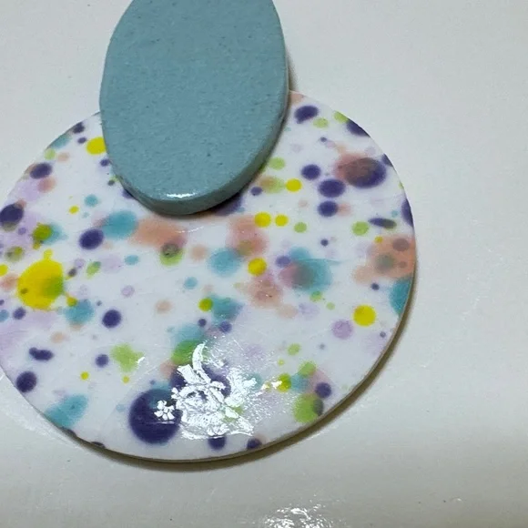 Multicolor Dangle Earrings - Picture 5 of 7